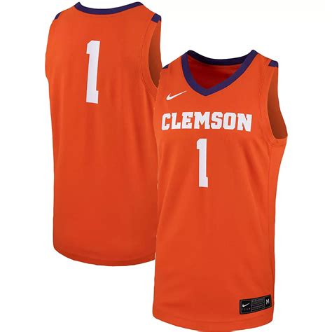 Nike Clemson Tigers Team Replica Basketball